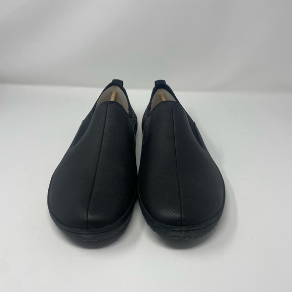 Vivo Barefoot Slyde Shoes Mens 15 Black Geniune Leather Slip On Comfort NEW - Picture 8 of 8